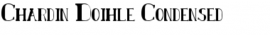Chardin Doihle Condensed Font