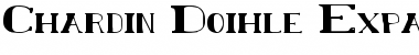 Chardin Doihle Expanded Font