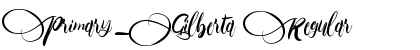 Download Primary_Gilberta Font