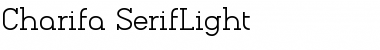 Download Charifa SerifLight Font