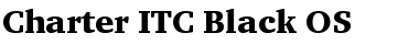 Charter ITC Black Font