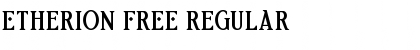 Etherion FREE Regular Font