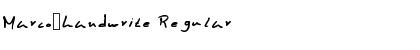 Download Marco_handwrite Font