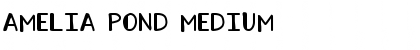 AMELIA POND Medium Font