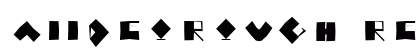 AIIdeoRough Regular Font Preview AIIdeoRough Regular Font Preview