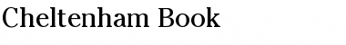 Cheltenham Book Font