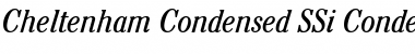 Cheltenham Condensed SSi Condensed Italic
