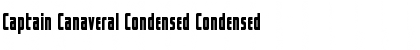 Captain Canaveral Condensed Font