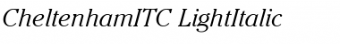 CheltenhamITC Font