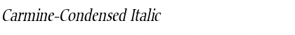 Download Carmine-Condensed Font