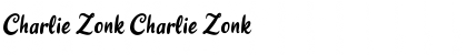 Download Charlie Zonk Font
