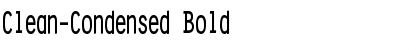 Clean-Condensed Bold