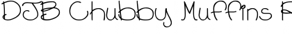 Download DJB Chubby Muffins Font