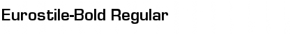 Eurostile-Bold Regular Font
