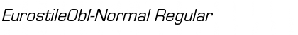 Download EurostileObl-Normal Font