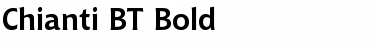 Chianti BT Bold Font