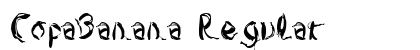 CopaBanana Regular Font CopaBanana Regular Font Preview