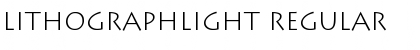 LithographLight Regular