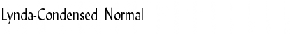 Lynda-Condensed Normal Font