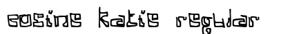 Cosine Katie Regular Font Cosine Katie Regular Font Preview