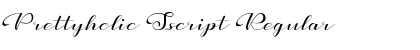 Download Prettyholic Sscript Font