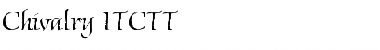 Chivalry ITCTT Regular Font