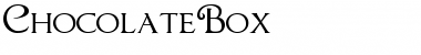 ChocolateBox Regular Font