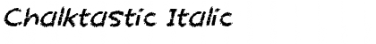 Chalktastic Italic Font