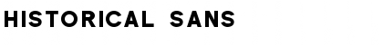 Historical Sans Font