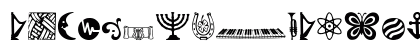 DavysOtherDingbats Normal Font Preview DavysOtherDingbats Normal Font Preview