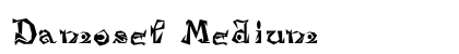 Damosel Medium Font Preview Damosel Medium Font Preview