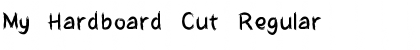 Download My Hardboard Cut Font