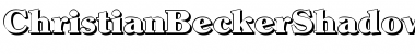 ChristianBeckerShadow-Heavy Regular Font