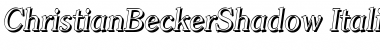 ChristianBeckerShadow Italic