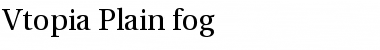 Vtopia-Plain.fog Font