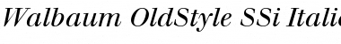 Walbaum OldStyle SSi Font