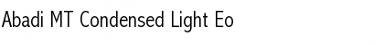 Download Abadi MT Condensed Light Eo Font