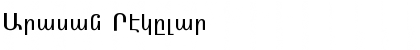 Arasan Regular Font