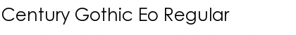 Century Gothic Eo Regular Font