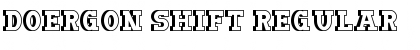 Download Doergon Shift Font
