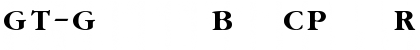 GT-GaramondBoldCPlot Regular Font