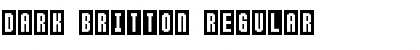 Dark Britton Regular Font