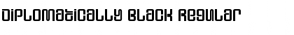 Download Diplomatically Black Font