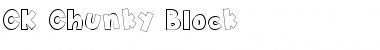 CK Chunky Block Regular Font