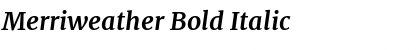 Download Merriweather Bold Font