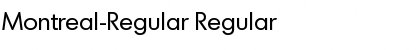 Montreal-Regular Regular