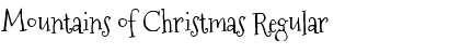 Mountains of Christmas Regular Font