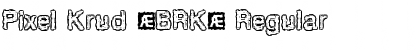 Download Pixel Krud (BRK) Font
