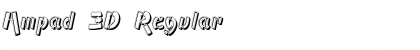 Download Ampad 3D Font