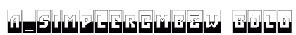a_SimplerCmB&W Bold Font Preview a_SimplerCmB&W Bold Font Preview